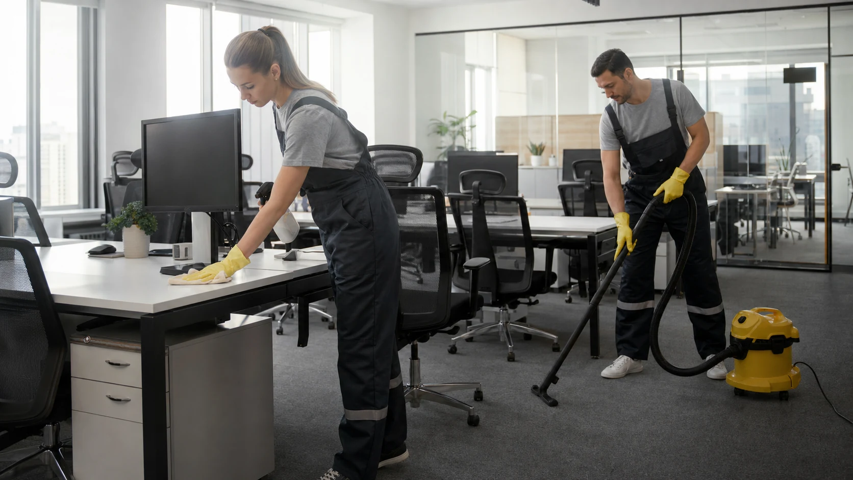 Прибирання офісів у Києві професійною командою CleanKo